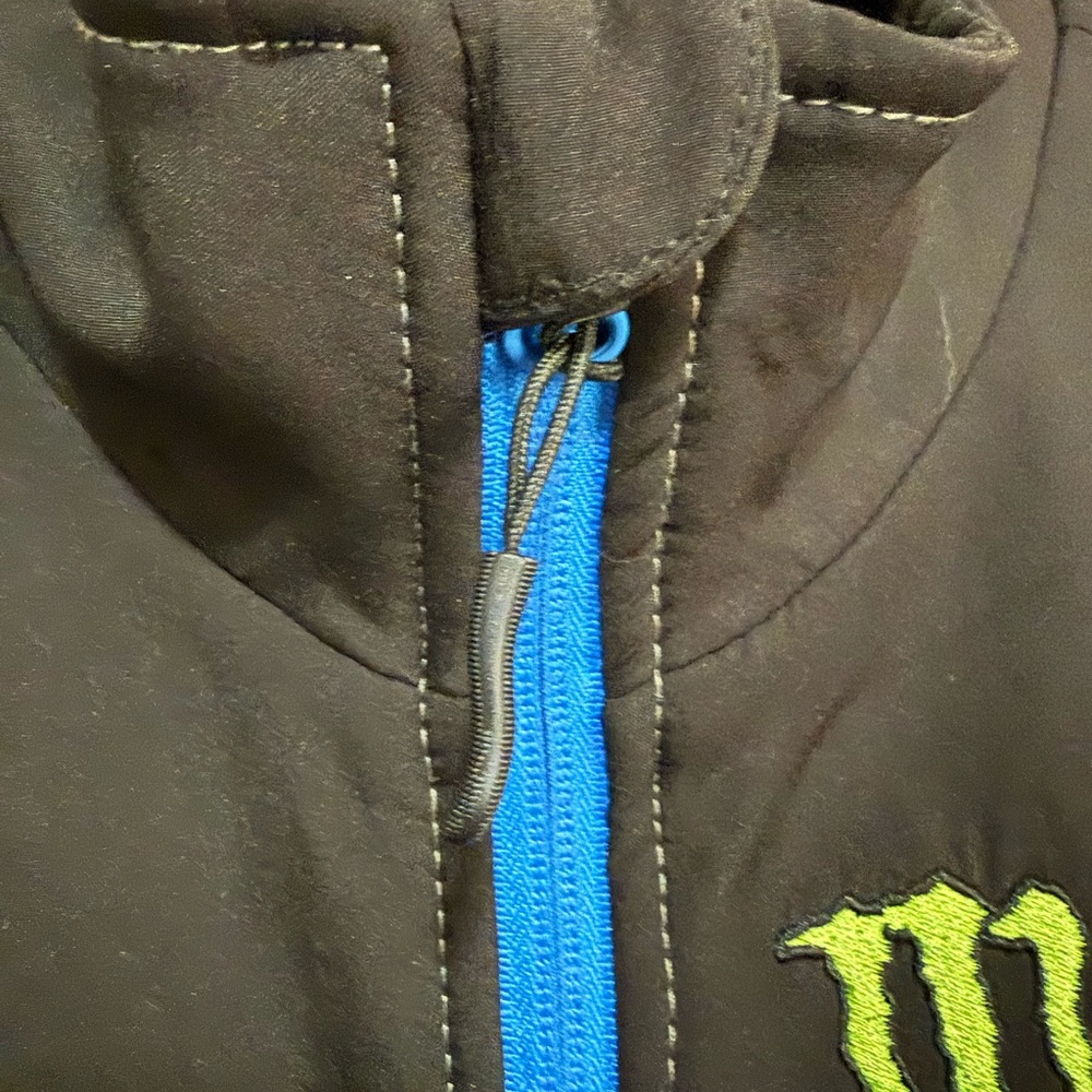 Monster Energy Supercross Men's Black and Gray Jacket (XXL) - Picture 8 of 11